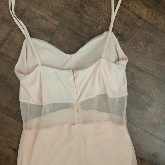 Baby Pink Cocktail Dress - Picture 3 of 3